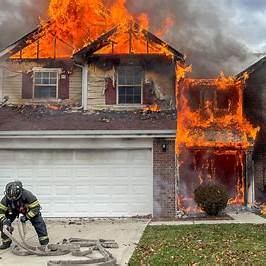 House fire caused by ember attack in Collie region